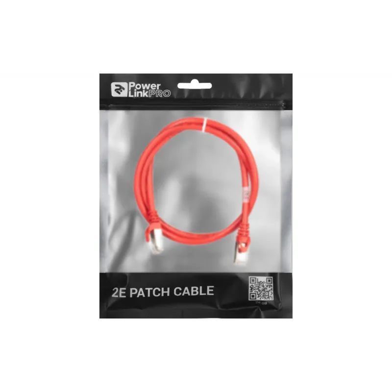 Patch kábel 2E, Red (2E-PC6SFTPCOP-100RD)