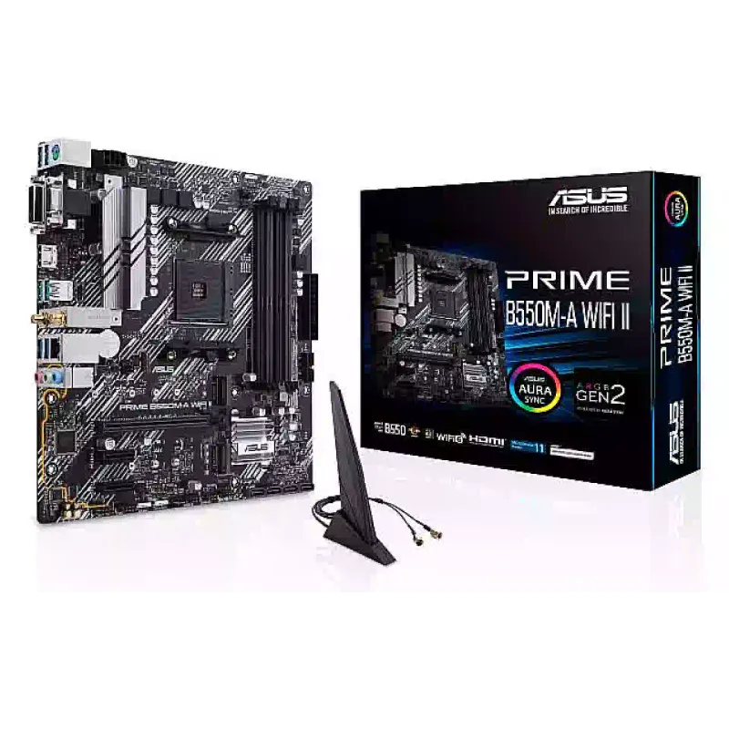اللوحة الأم Asus Prime B550M-A (90MB19X0-M0EAY0)