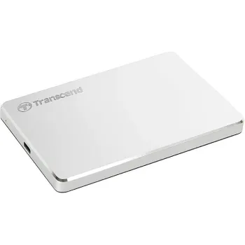 Накопитель USB Transcend 2Tb Silver (TS2TSJ25C3S)