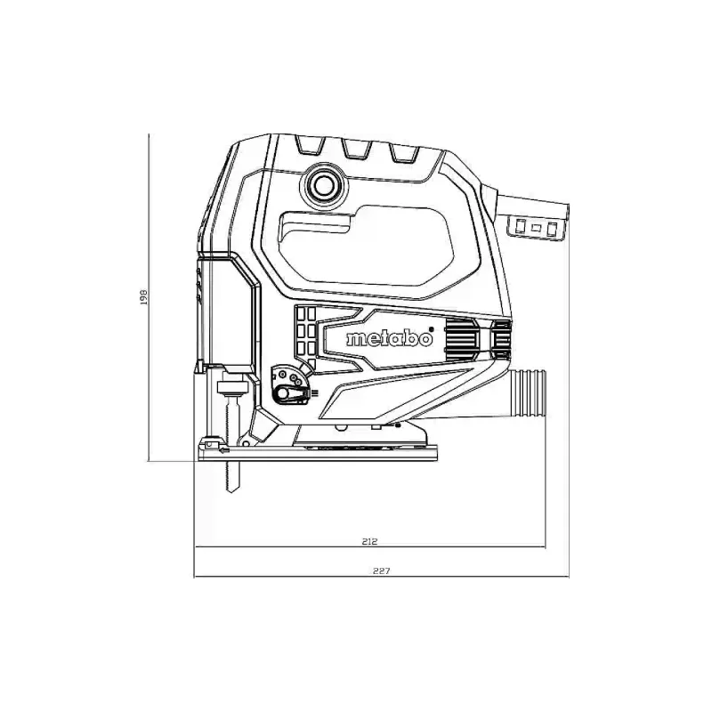 Sestavljanka Metabo STEB 65 Quick (601030000)
