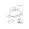 Extractor hood Electrolux, White (LFG525W)