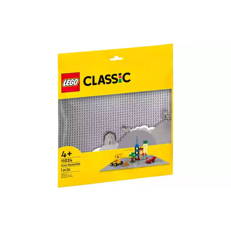 Κατασκευαστής LEGO Classic Gray Baseplate (11024)