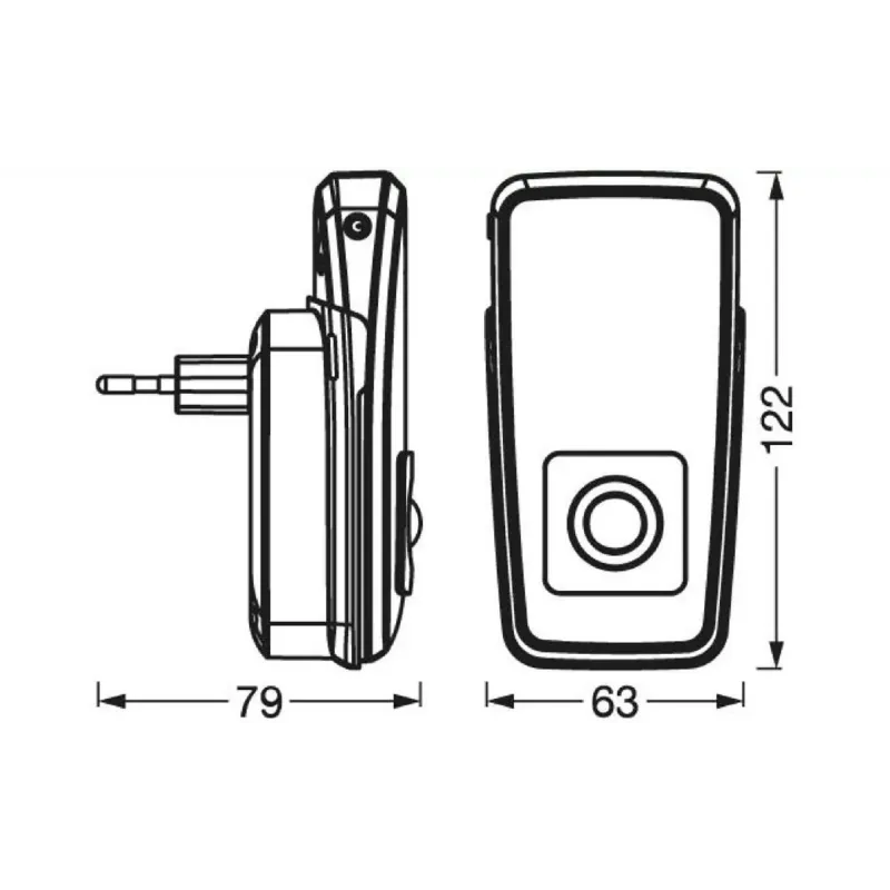 Lamp Osram, White (4058075759404)