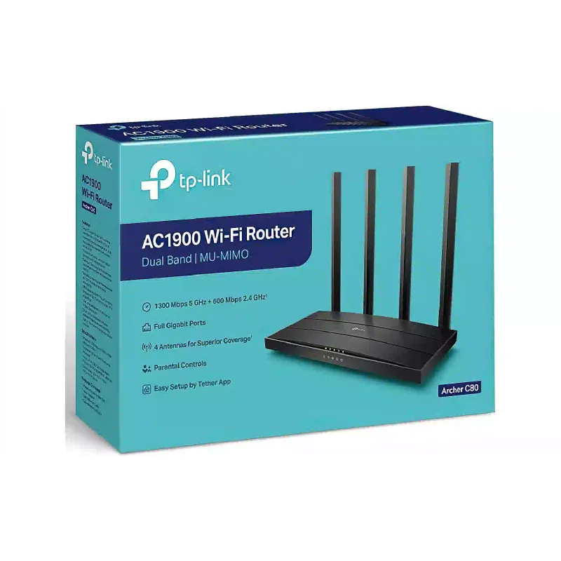 جهاز التوجيه TP-Link (Archer C80)