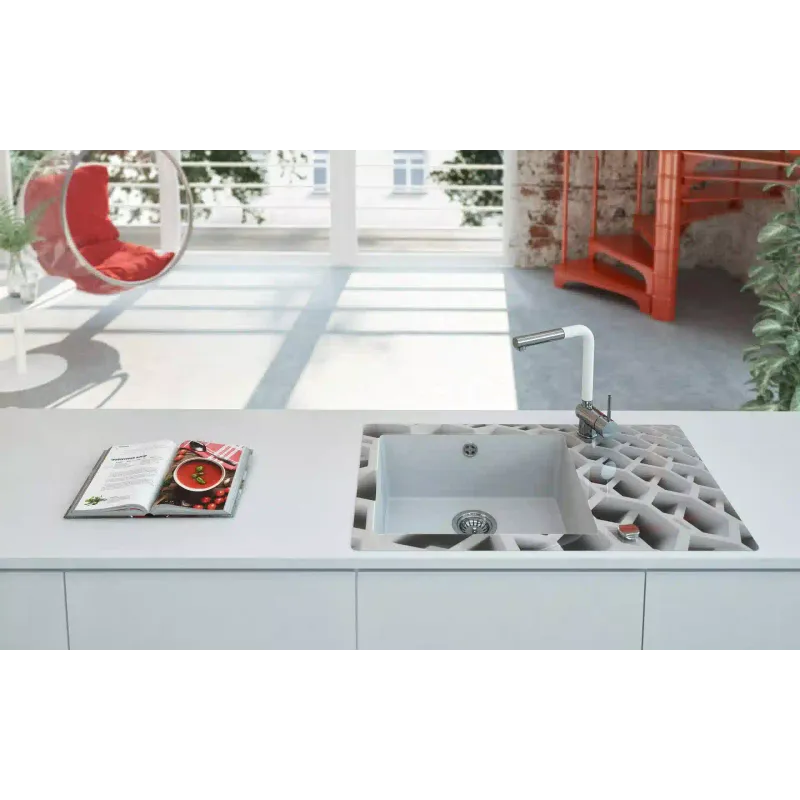 konyhai csaptelep Deante, White (BCA_W730)