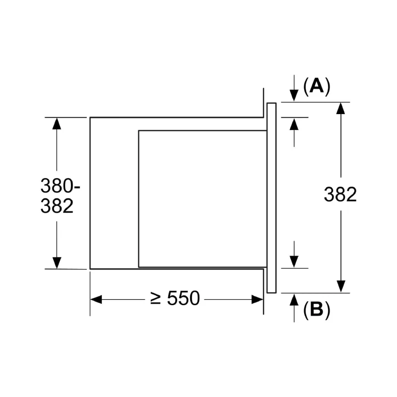 Мікрохвильова піч Bosch (BEL653MS3), 25 л, Stainless steel