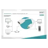 Adapter Digitus (DB-340405-001-W)