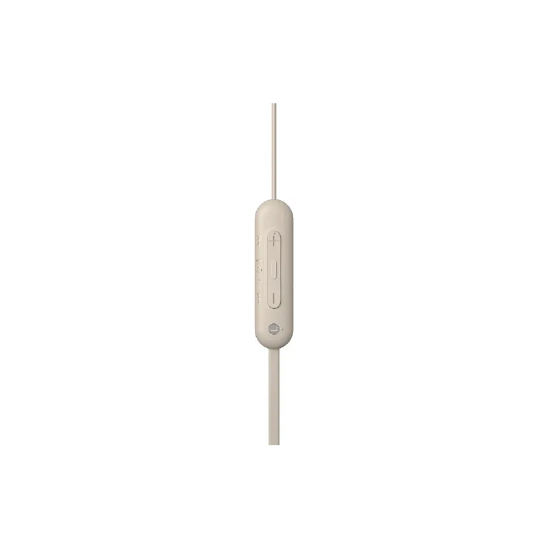 سماعات الرأس Sony WI-C100, Beige (WIC100C.CE7)