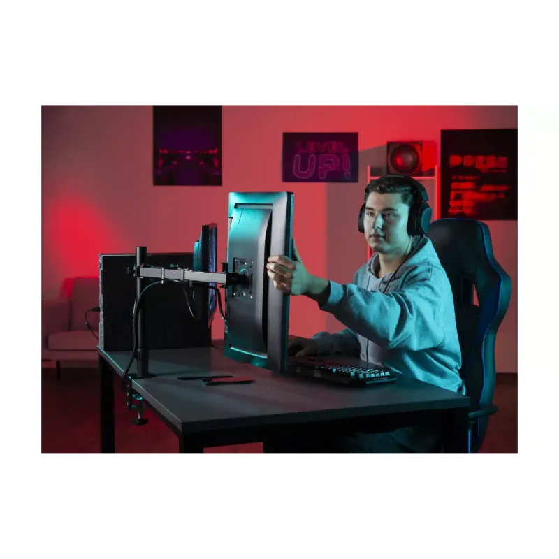 Monitorállvány Hama, Black (00118491)