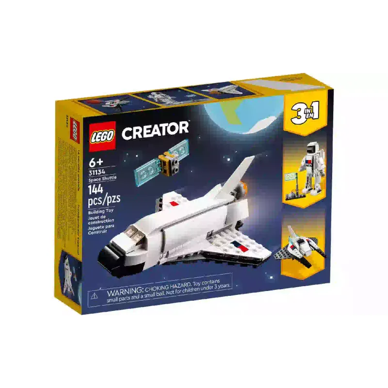 Construtor LEGO Creator 3-in-1 Space Shuttle (31134)