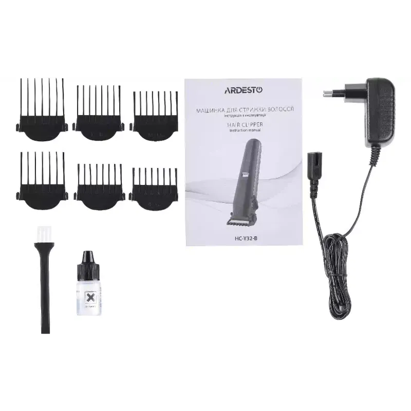 Strižnik za lase Ardesto, Black (HC-Y32-B)