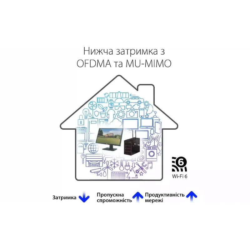 Wi-Fi адаптер Asus  PCE-AX1800 (90IG07A0-M00B00)