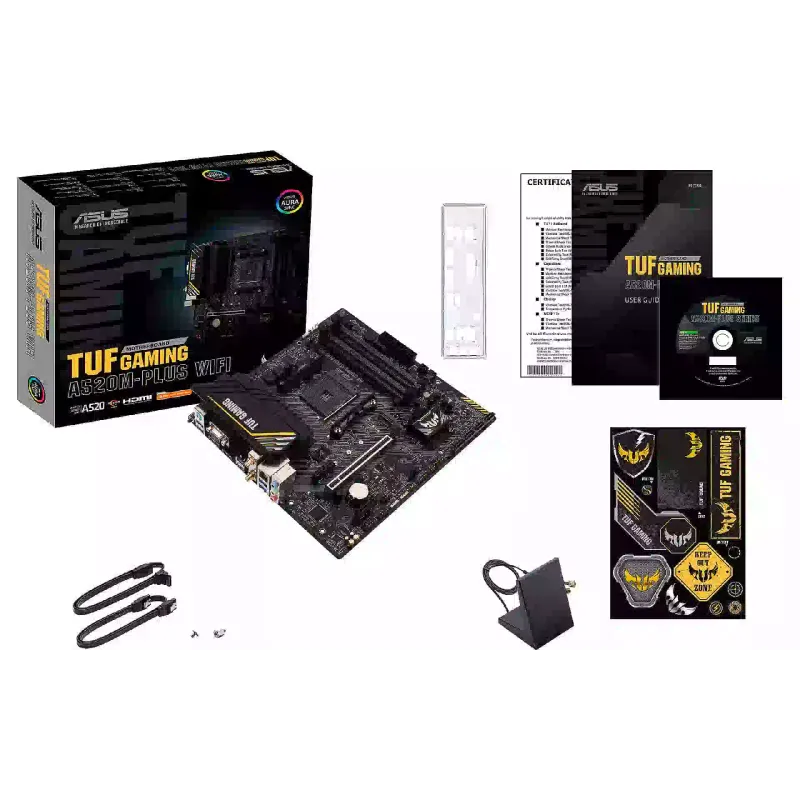 Дънна платка Asus TUF Gaming A520M-Plus (90MB17F0-M0EAY0)