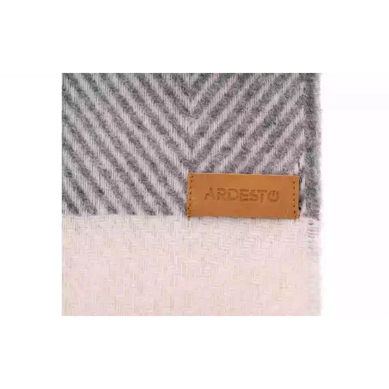Плед Ardesto Leonardo Bianco, Gray (ART0502LB)