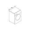 Pralni stroj Bosch, White (WGA142X0UA)