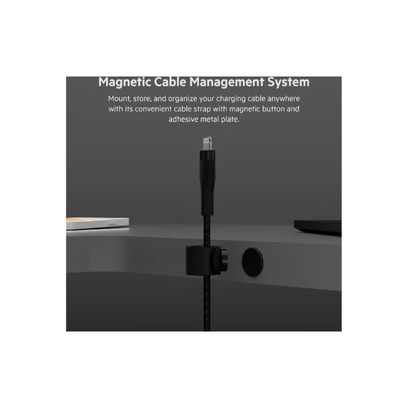 Kábel Belkin, Black (CAA010BT1MBK)