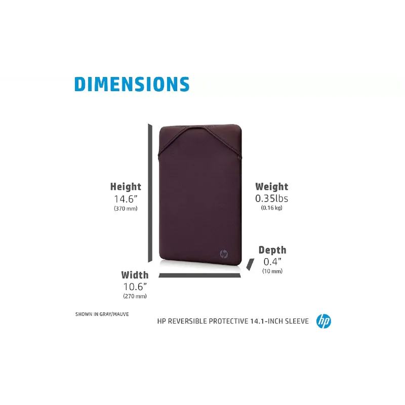 Laptop tok HP Protective Reversible, Gray (2F2L6AA)