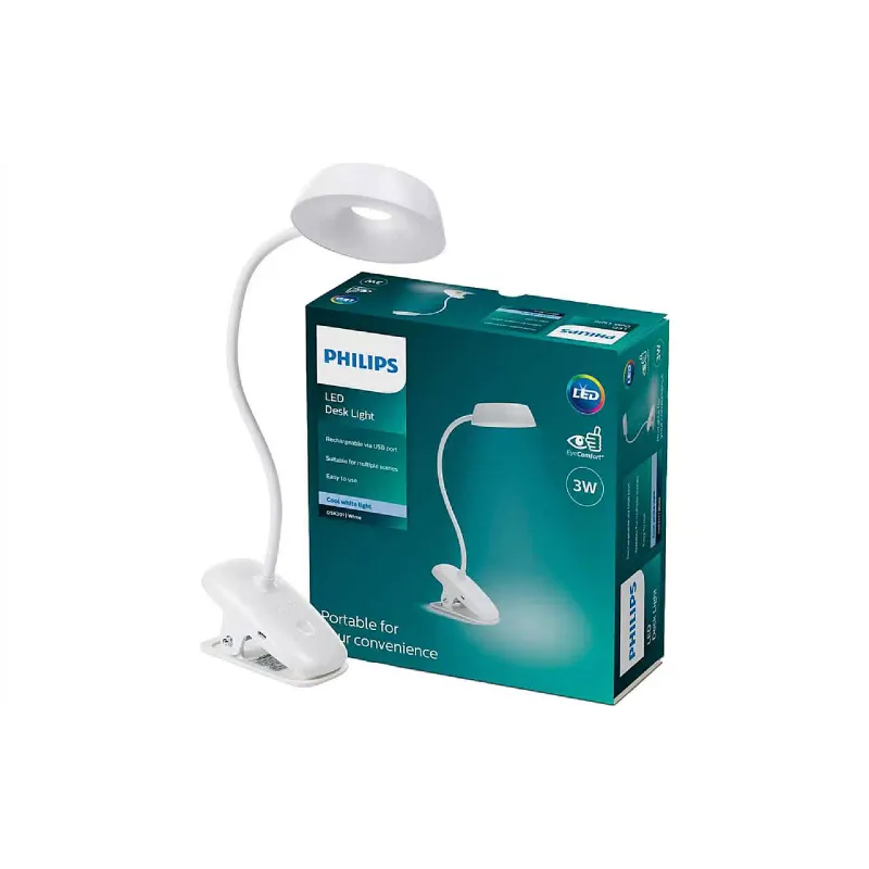Lámpara de mesa Philips 1200 mAh, White (929003179707)