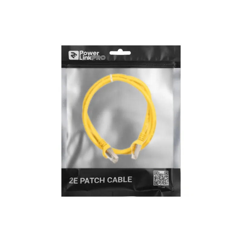 Patch kábel 2E, Yellow (2E-PC6SFTPCOP-100YLW)