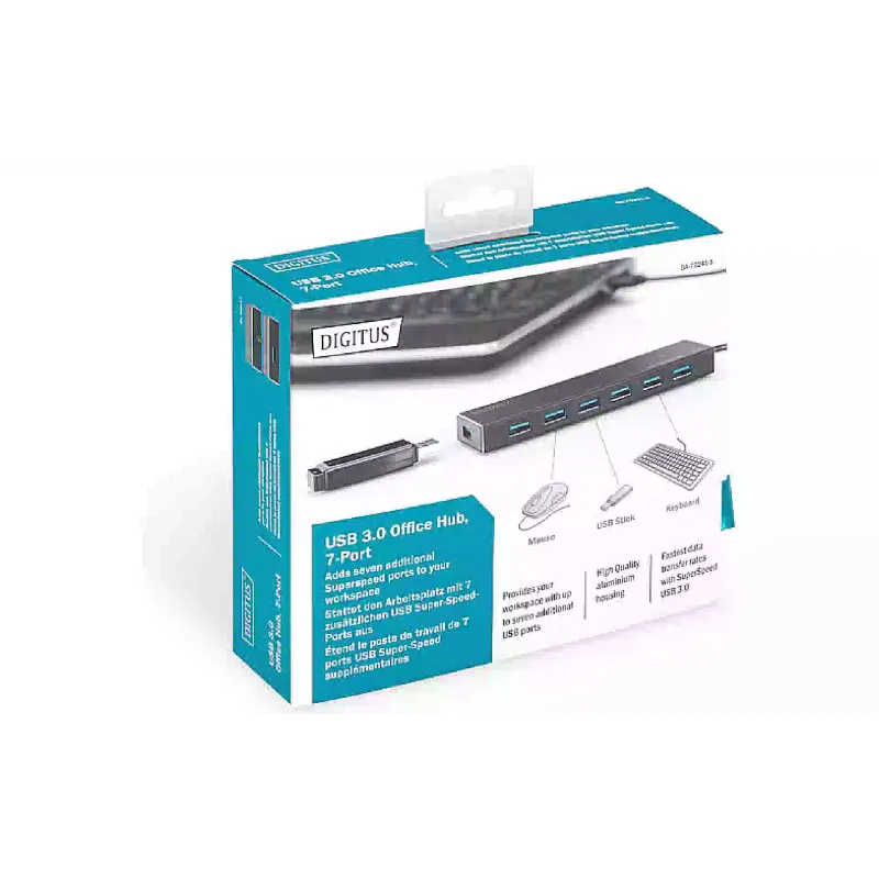 USB-vozlišče Digitus (DA-70241-1)