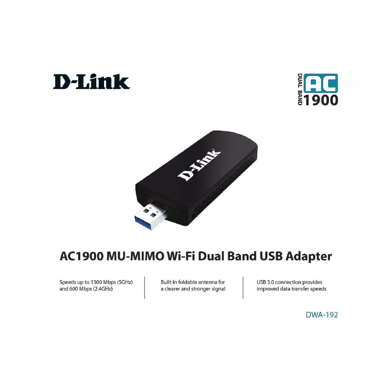 Wi-Fi adapter D-Link (DWA-192)
