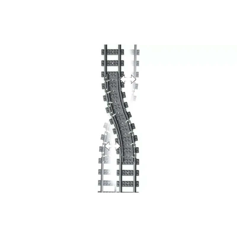 Κατασκευαστής LEGO City Trains Tracks (60205)