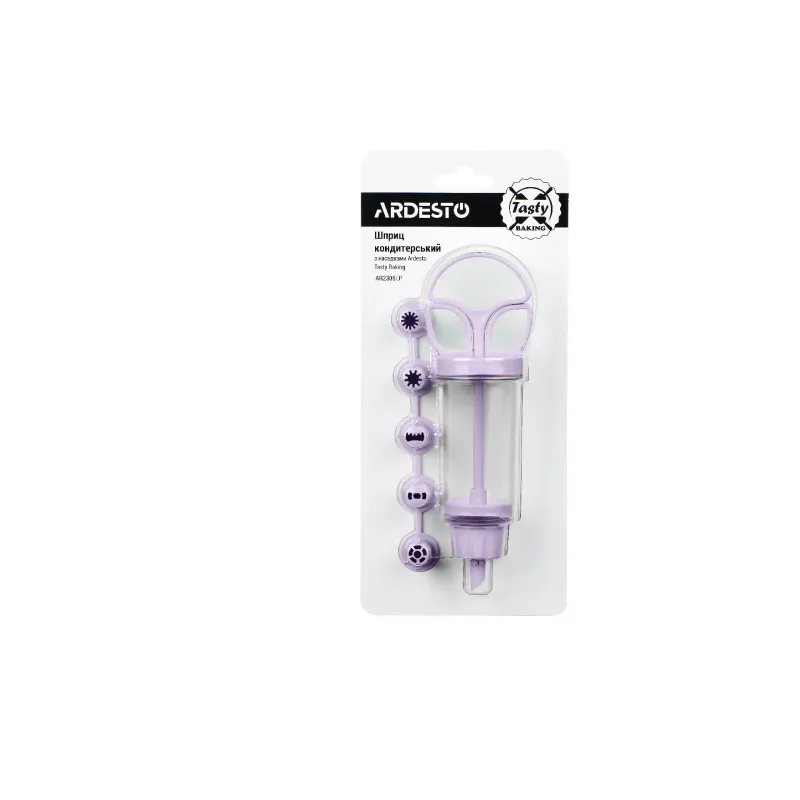 Seringa de confeitaria Ardesto Tasty baking, Purple (AR2306LP)