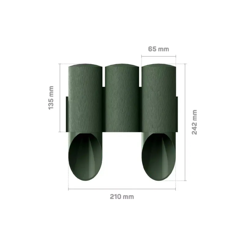 سياج العشب Cellfast, Green (34-012)