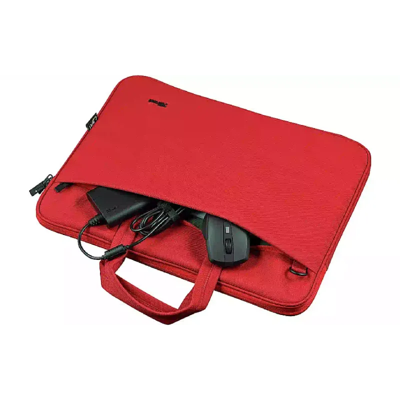 Laptop bag Trust Bologna Slim Laptop Bag, Red (24449)