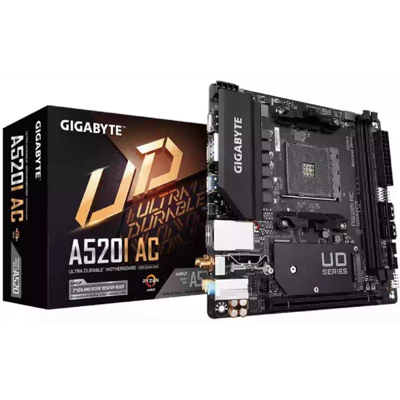 اللوحة الأم Gigabyte A520I AC (A520I AC)