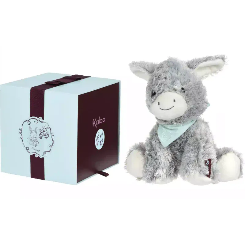 М'яка іграшка з музикою Kaloo, Gray (K963140)