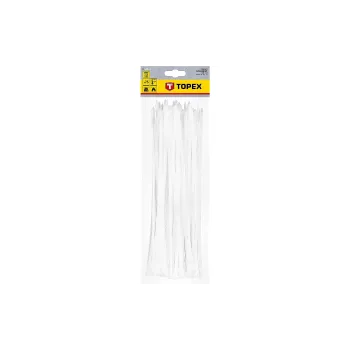 Хомут-стяжка Topex, White (44E979)