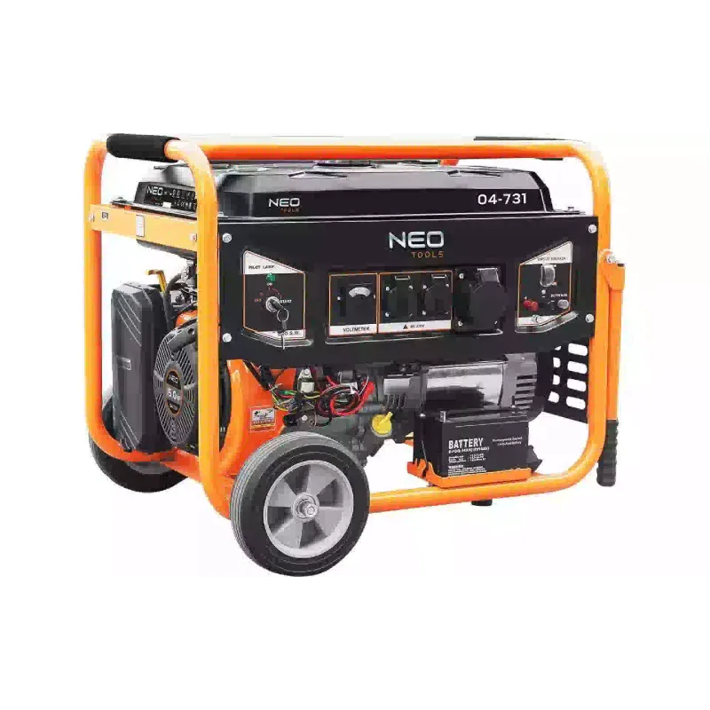 Генератор бензиновий Neo Tools (04-731), 6.5 кВт, 1 фаза, АВР, електростартер