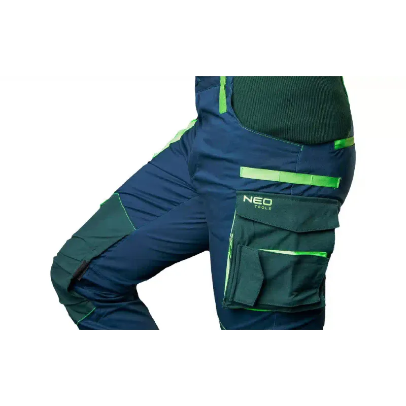 Pantalones de trabajo Neo Tools, Blue (81-226-XL)