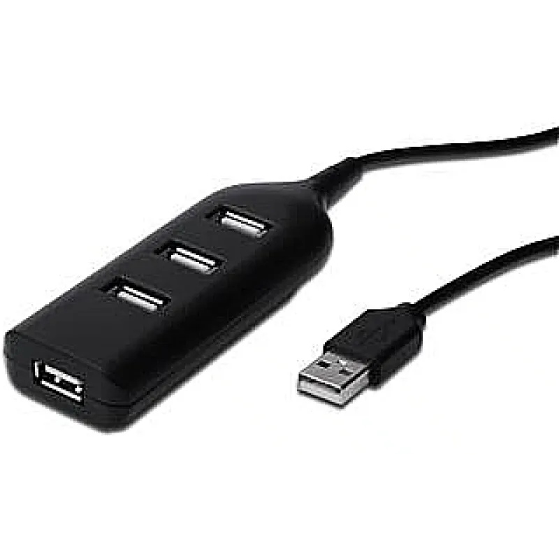 Hub USB Digitus, Black (AB-50001-1)