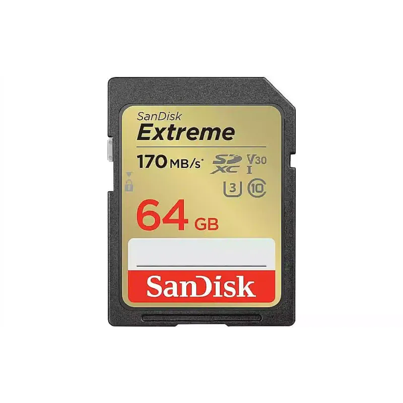 بطاقة الذاكرة Sandisk (SDSDXV2-064G-GNCIN)