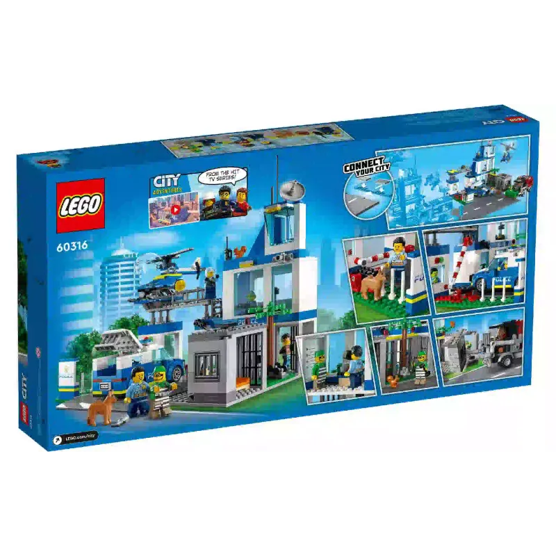 Konstruktor LEGO City Police Police Station (60316)