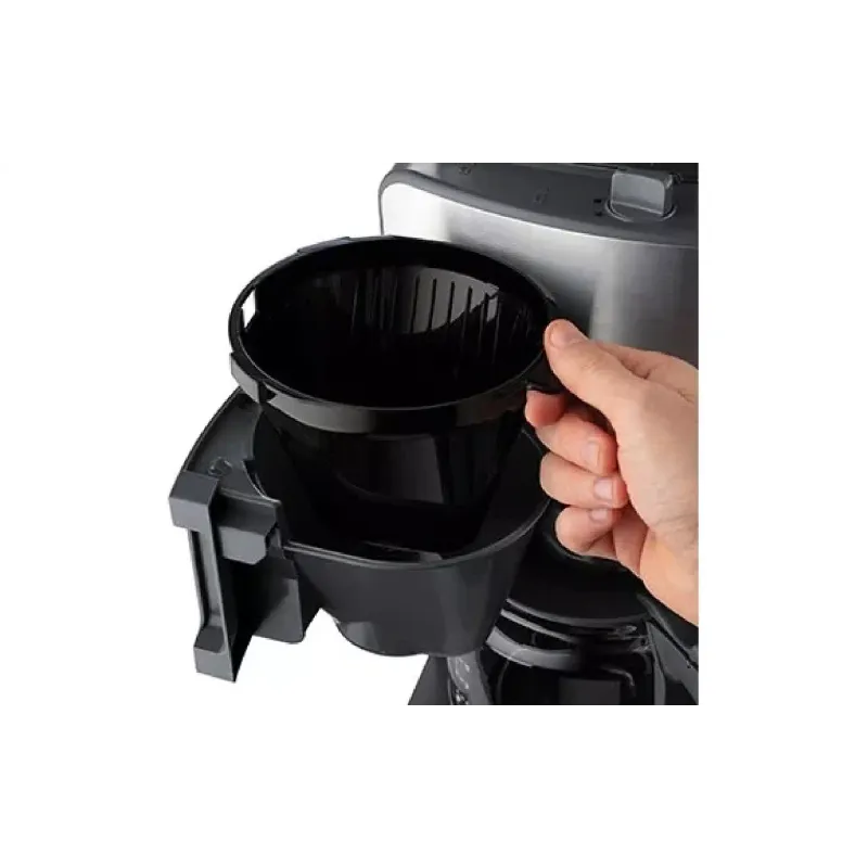 Cafeteira de gotejamento Russell Hobbs Grind and Brew, Black/Metall (25610-56)