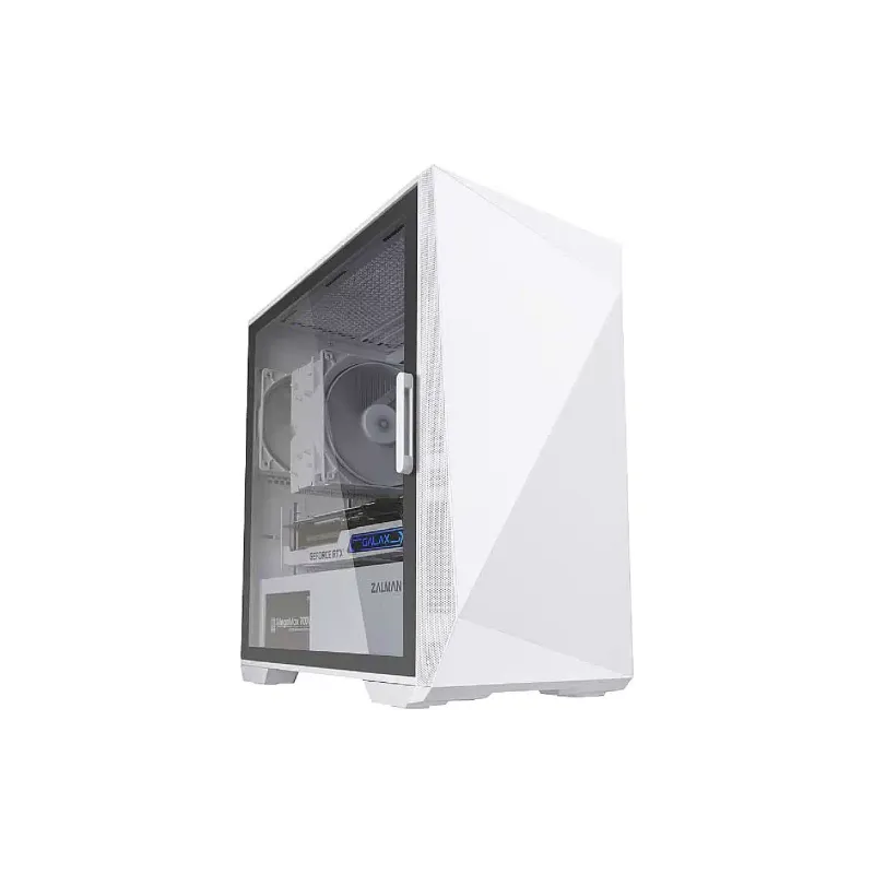 حالة الكمبيوتر Zalman, White (Z1ICEBERGWH)