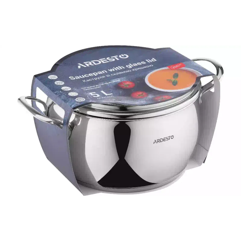 قدر مع غطاء Ardesto Gemini Liguria (AR4350GB)