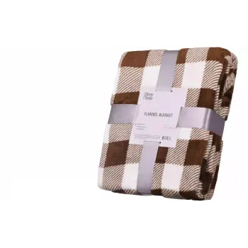 Καρό ύφασμα Ardesto Flannel Клетка, Beige (ART0103PB)