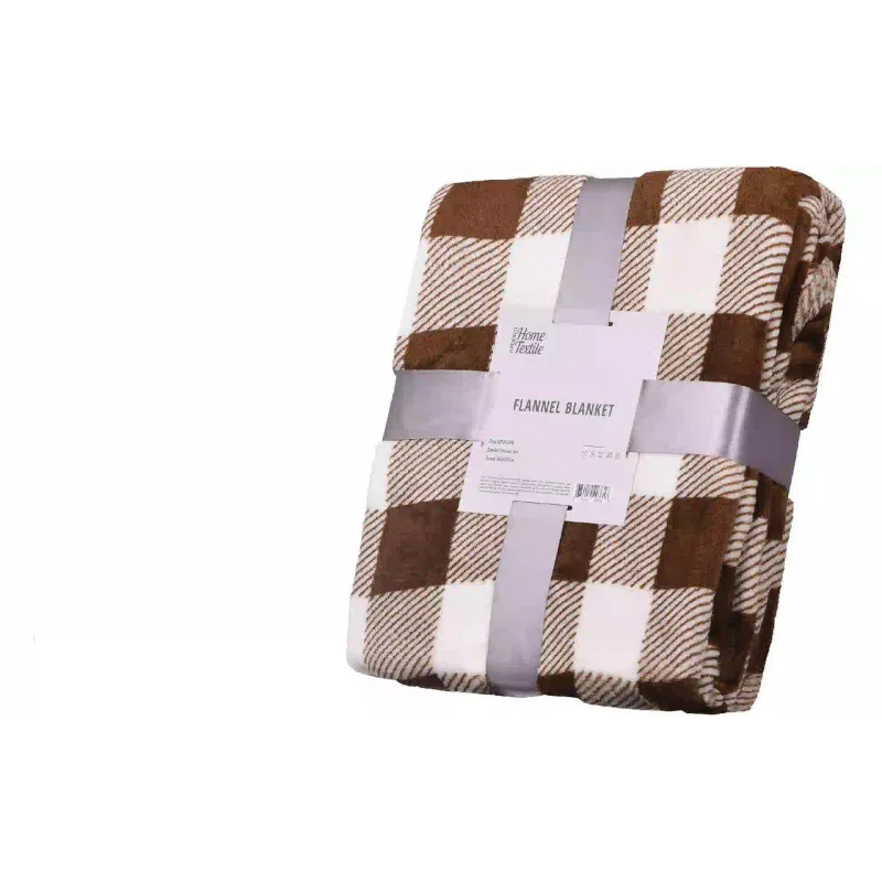 Καρό ύφασμα Ardesto Flannel Клетка, Beige (ART0103PB)