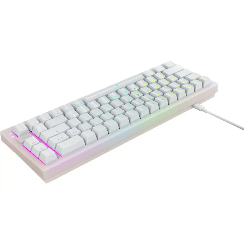 Μηχανικό πληκτρολόγιο Xtrfy K5 K5 RGB, Black (K5-RGB-CPT-TPWHITE-R-UKR)