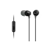 Headphones Sony MDR-EX15AP, Black (MDREX15APB.CE7)