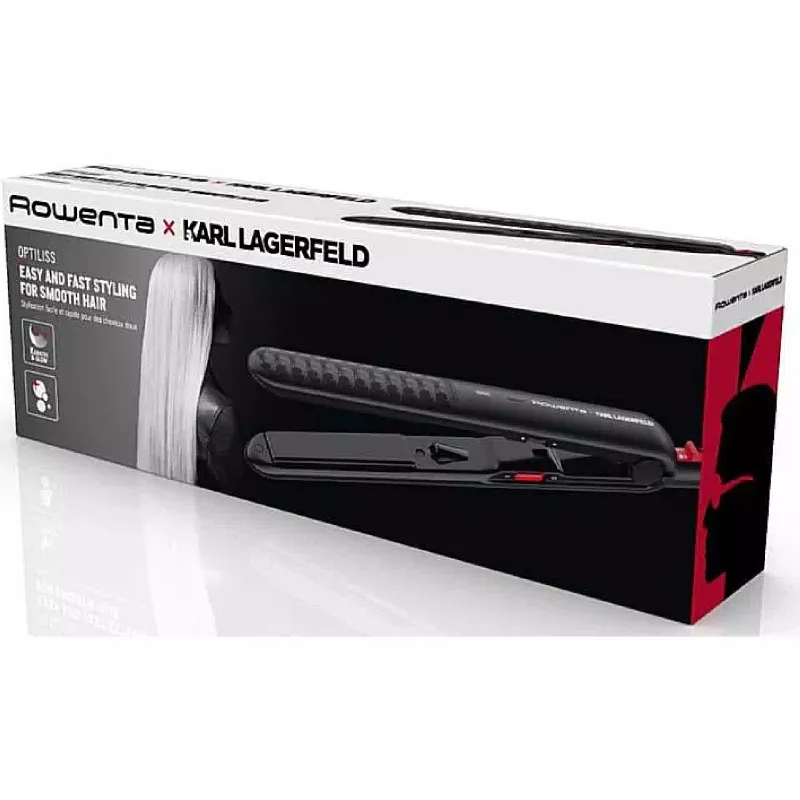 مكواة فرد الشعر Rowenta, Black (SF323LF0)