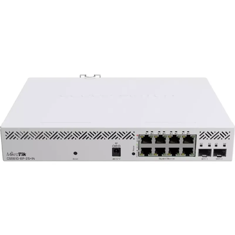 Превключвател MikroTiK (CSS610-8P-2S+IN)