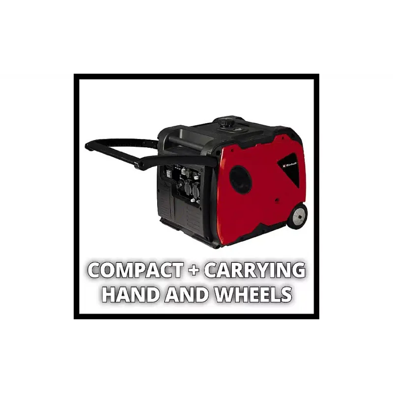 Генератор бензиновый Einhell TE-IG 3500, 3.2 кВт, 1 фаза, электростартер (4152620)