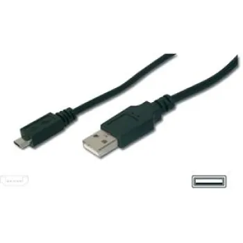 Cable Digitus, Black (AK-300110-018-S)