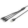 كابل Digitus, Black (AK-300160-010-S)