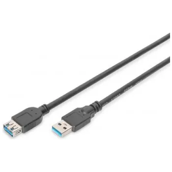 Cable Digitus, Black (AK-300203-030-S)